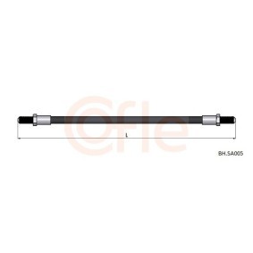 Compre Tubo flexível de travão da COFLE BH.HY024 a um preço baixo por 14,09 €