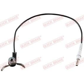 Comprar Sensor de desgaste de pastillas de frenos de QUICK BRAKE WS 0186 B a bajo precio de 2,33 €