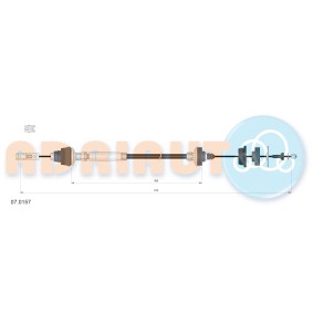 Achetez des Câble d'embrayage de chez ADRIAUTO en ligne pour Xsara Van / 3/5 portes (N3) à prix modérés