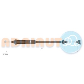 Kupplungsseil 07.0166 von ADRIAUTO günstig für 35,13 € online kaufen