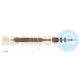 Kupplungsseil 07.0169 von ADRIAUTO günstig für 41,30 € online kaufen