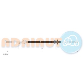 Comprar Cable de embrague de ADRIAUTO 11.0116 a bajo precio de 51,48 €