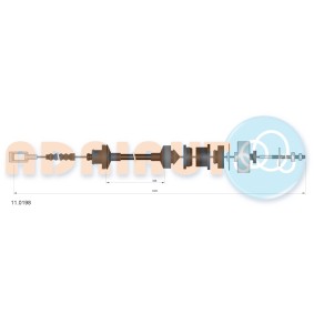 Kupplungsseil 11.0198 von ADRIAUTO günstig für 26,37 € online kaufen
