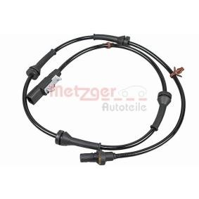 Achetez des Capteur ABS METZGER 09001094 à prix pour 28,76 €