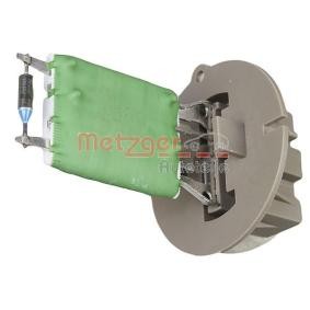 Acquista Resistenza ventola abitacolo da METZGER 0917357 a buon mercato per soli 17,27 €