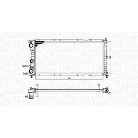 Compre Radiador, arrefecimento do motor da MAGNETI MARELLI 350213171400 a um preço baixo por 54,42 €
