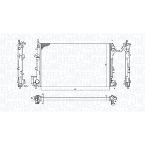 Compre Radiador, arrefecimento do motor da MAGNETI MARELLI 350213185700 a um preço baixo por 70,15 €