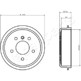 Osta Jarrurumpu JAPANPARTS:llä TA-0500 edullisesti hintaan 35,79 €