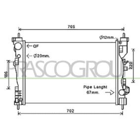 Achetez des Radiateur du moteur PRASCO AA344R001 à prix pour 91,28 €
