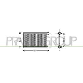 Wärmetauscher, Innenraumheizung BM121H002 von PRASCO günstig für 52,21 € online kaufen
