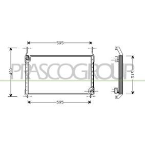 Achetez des Condenseur, climatisation PRASCO FT137C003 à prix pour 36,55 €