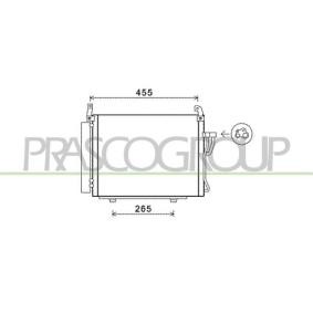 Compre Condensador de ar condicionado de PRASCO online para i10 (IA) a preços moderados