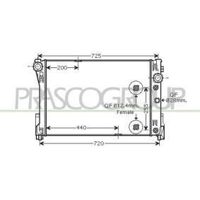 Kühler, Motorkühlung ME029R005 von PRASCO günstig für 219,16 € online kaufen