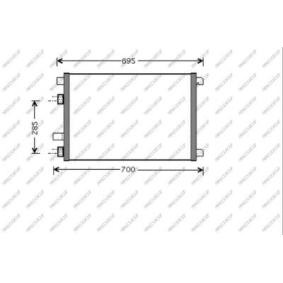 Compre Condensador de ar condicionado de PRASCO online para Megane II Van / Hatchback (KM0/2_) a preços moderados