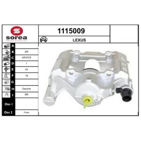Comprar Pinza de freno de SNRA 1115009 a bajo precio de 189,21 €