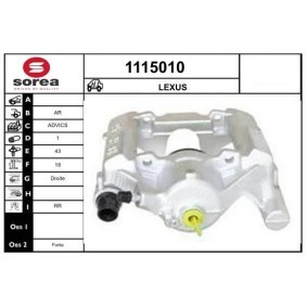 Comprar Pinza de freno de SNRA 1115010 a bajo precio de 189,21 €