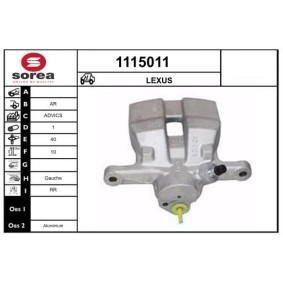 Comprar Pinza de freno de SNRA 1115011 a bajo precio de 148,67 €