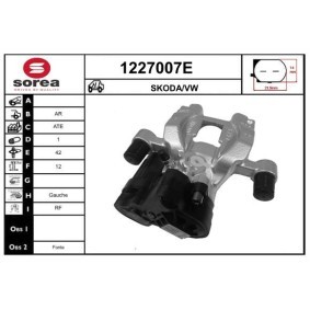 Compre Pinça de travão da SNRA 1227007E a um preço baixo por 293,54 €