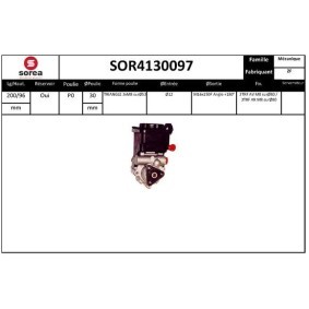 Compre Bomba de direção da SNRA SOR4130097 a um preço baixo por 264,79 €