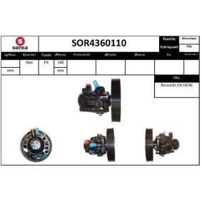 Köp Servopump av SNRA SOR4360110 till det låga priset 5083,53 kr
