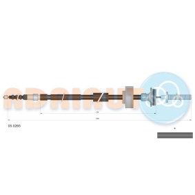 Achetez des Câble de frein à main de chez ADRIAUTO en ligne pour 7 (F01, F02, F03, F04) à prix modérés