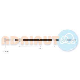 Comprar Cable de freno de mano de ADRIAUTO 11.0221.2 a bajo precio de 61,63 €