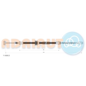 Comprar Cable de freno de mano de ADRIAUTO 11.0252.2 a bajo precio de 22,25 €