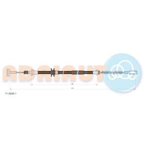 Comprar Cable de freno de mano de ADRIAUTO 11.0255.1 a bajo precio de 75,32 €