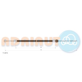 Comprar Cable de freno de mano de ADRIAUTO 11.2214 a bajo precio de 74,71 €