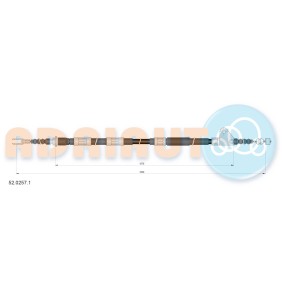 Acquista Cavo freno a mano da ADRIAUTO 52.0257.1 a buon mercato per soli 33,14 €