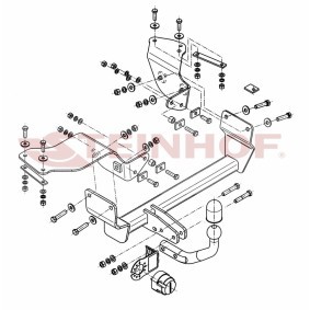 Compre Dispositivo de reboque da STEINHOF A-035 a um preço baixo por 162,32 €