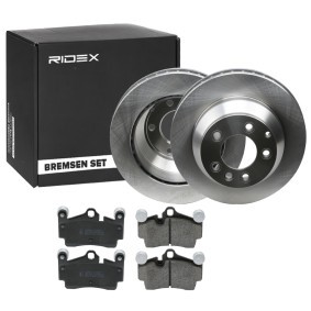 Bremsscheiben und -beläge für PORSCHE von RIDEX