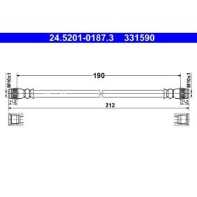 Bremsschlauch 24.5201-0187.3 von ATE günstig für 17,71 € online kaufen