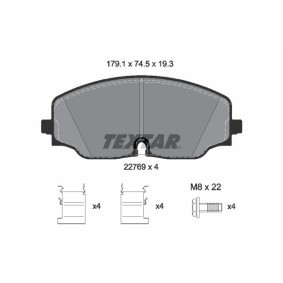Compre Pastilhas de travão de TEXTAR online para ATLAS CROSS SPORT (CMC_) a preços moderados