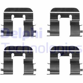 Acquista Kit accessori, pastiglia freno da DELPHI online per Cerato Hatchback (YD) a prezzi moderati