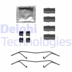 Achetez des Kit d'accessoires, plaquette de frein à disque de chez DELPHI en ligne pour Astra K Van / Break (B16) à prix modérés