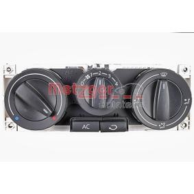 Compre Elemento de comando, aquecimento / ventilação da METZGER 0916722 a um preço baixo por 60,42 €
