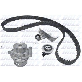 Comprar Bomba de agua + kit de correa de distribución de DOLZ KD168 a bajo precio de 125,27 €