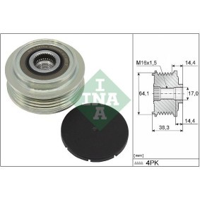 Compre Roda livre do alternador da INA 535 0350 10 a um preço baixo por 30,92 €