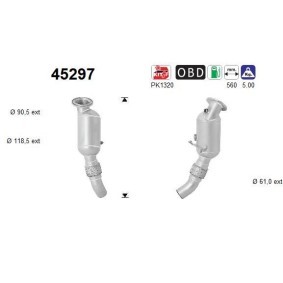 Katalysator 45297 von AS günstig für 447,97 € online kaufen
