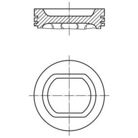 Acquista Pistone motore da MAHLE ORIGINAL 008 80 00 a buon mercato per soli 101,24 €