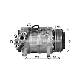 Klimakompressor BWK601 von PRASCO günstig für 556,80 € online kaufen