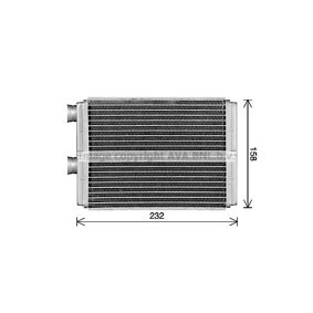 Wärmetauscher, Innenraumheizung DN6472 von PRASCO günstig für 67,09 € online kaufen
