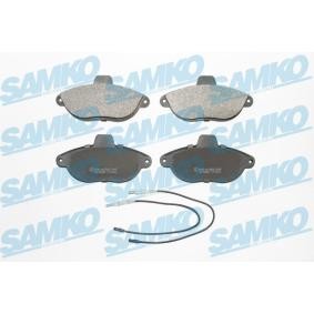 Compre Pastilhas de travão da SAMKO 5SP346 a um preço baixo por 26,37 €
