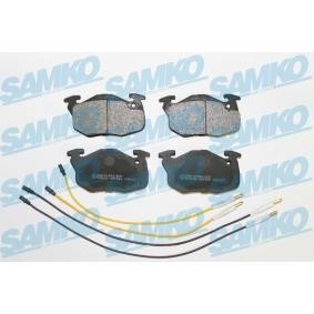 Compre Pastilhas de travão da SAMKO 5SP384 a um preço baixo por 26,17 €