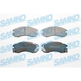 Compre Pastilhas de travão da SAMKO 5SP546 a um preço baixo por 25,45 €