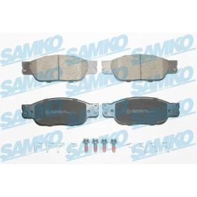 Acquista Kit pastiglie freni da SAMKO 5SP843 a buon mercato per soli 29,74 €