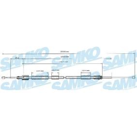 Compre Cabo de aço, travão de estacionamento da SAMKO C0117B a um preço baixo por 9,89 €