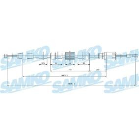 Compre Cabo de aço, travão de estacionamento da SAMKO C1654B a um preço baixo por 15,55 €