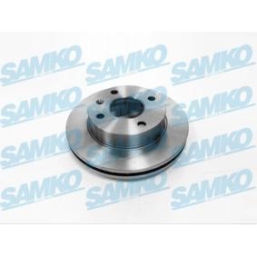 Achetez des Disque de frein de chez SAMKO en ligne pour Escort Mk4 3/5 portes (GAF, AWF, ABFT) à prix modérés